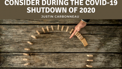 Eight Financial Strategies to Consider During the COVID-19 Shutdown of 2020