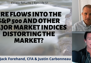 Are Flows Into The S&P 500 And Other Major Market Indices Distorting The Market? (Ep. 51)