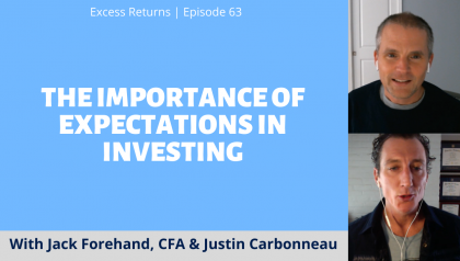 The Importance of Expectations in Investing (Ep. 63)
