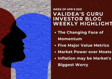 Weekly Highlights: Bubble or Not, 5 Key Value Factors, Moats vs. Market Power & Rates vs. Inflation