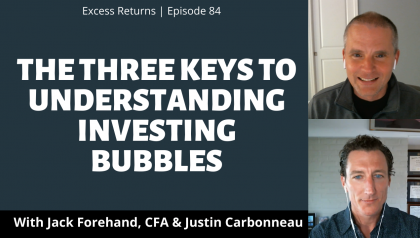 The Three Keys to Understanding Investing Bubbles (Ep. 84)