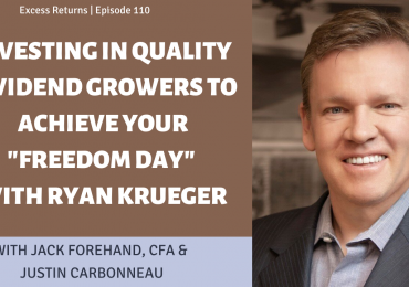 Investing in Quality Dividend Growers to Achieve Your 'Freedom Day" With Ryan Krueger