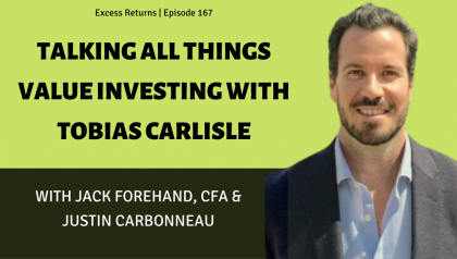 Talking All Things Value Investing with Tobias Carlisle