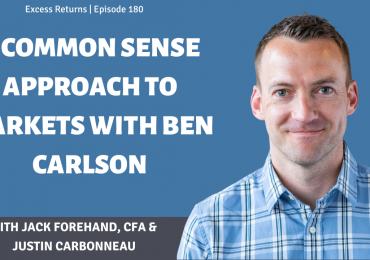 A Common Sense Approach to Markets with Ben Carlson