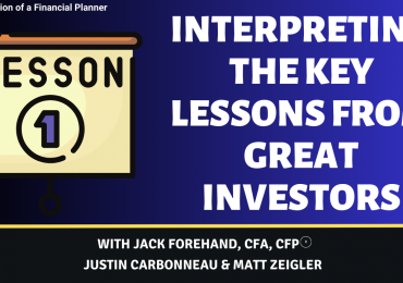Interpreting the Key Lessons from Great Investors