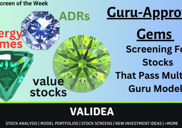 Guru-Approved Gems: Stock Screen of the Week