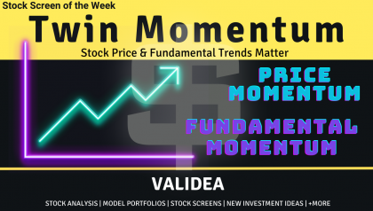 Twin Momentum: Combining Price Momentum & Fundamental Momentum Into One Top Quant Model