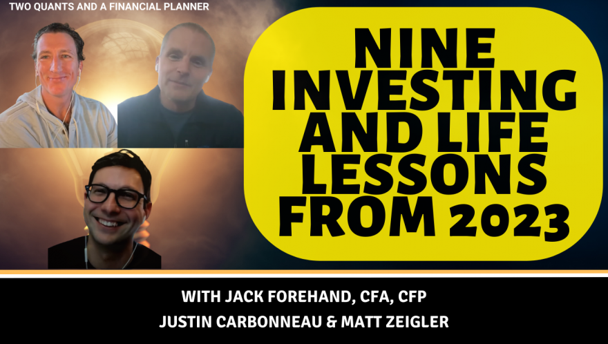 Nine Investing and Life Lessons From 2023