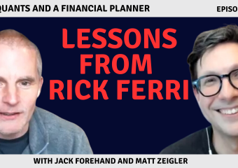 Nine Lessons From Rick Ferri