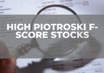 Five High Piotroski F Score Stocks (Without the Price/Book Part)