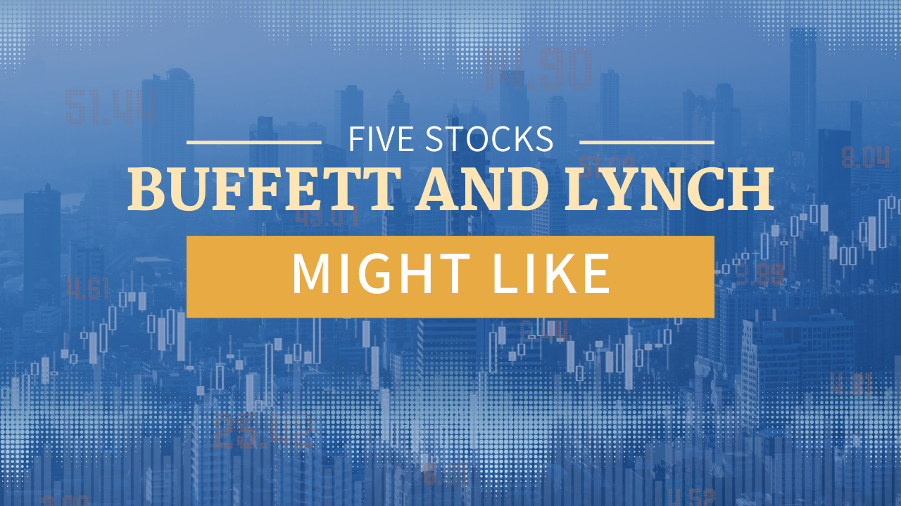 Five Stocks Both Warren Buffett and Peter Lynch Might Like